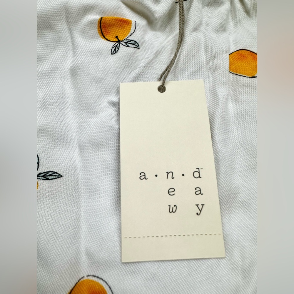 Target White Orange Fruit Spaghetti Strap Tank 2017 - Picture 4 of 9